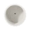 Planter With Subtle Pleated Design - Antique White - Image 7