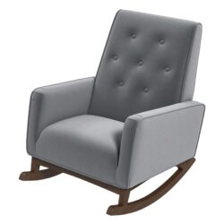 Demetrius - Rocking Chair - Gray / Light Gray