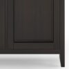 Amherst - Wide 3 Door Storage Cabinet - Hickory Brown - Image 6