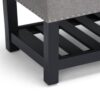 Lomond - Storage Ottoman Bench - Dove Gray - Image 4