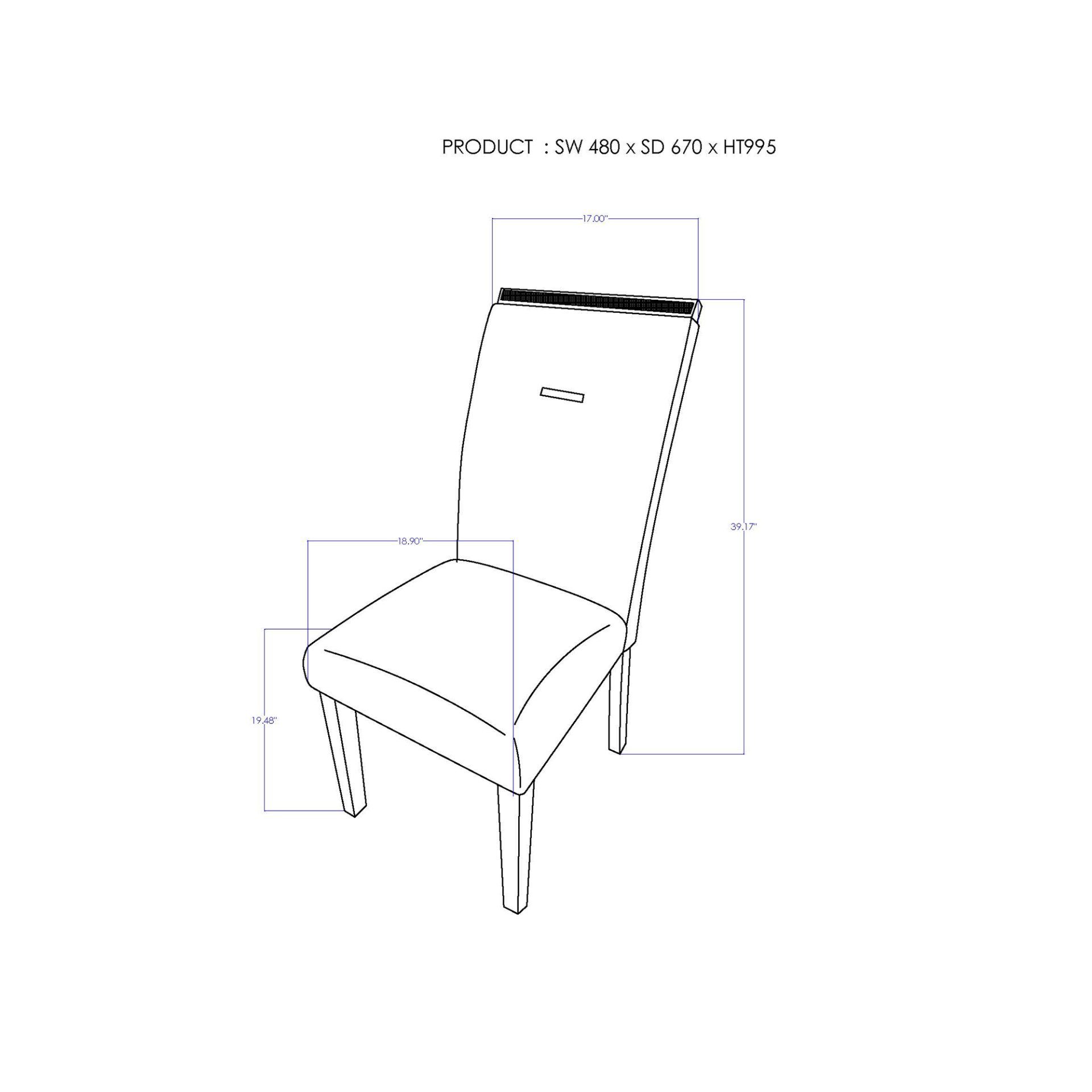 Ariya - Dining Chair (Set of 2) - Gray / White - Image 3