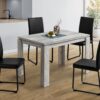 Rectangular Small Dining TableContemporary & Modern - Gray - Image 9