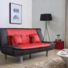 Lionel - Modern Design Sofa Bed - Black - Image 3