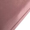 Miranda Velvet 3 Seater Sofa With Modern Glam Style And Blush Color - Blush - Image 8