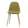 Elegant Dining Chair (Set of 2) -Green / Light Walnut - Image 5