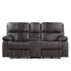 Hooper - Power Reclining Loveseat - Gray - Image 2