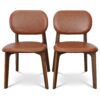 Kelsey - Dining Chair (Set of 2) - Brown / Natural - Image 2