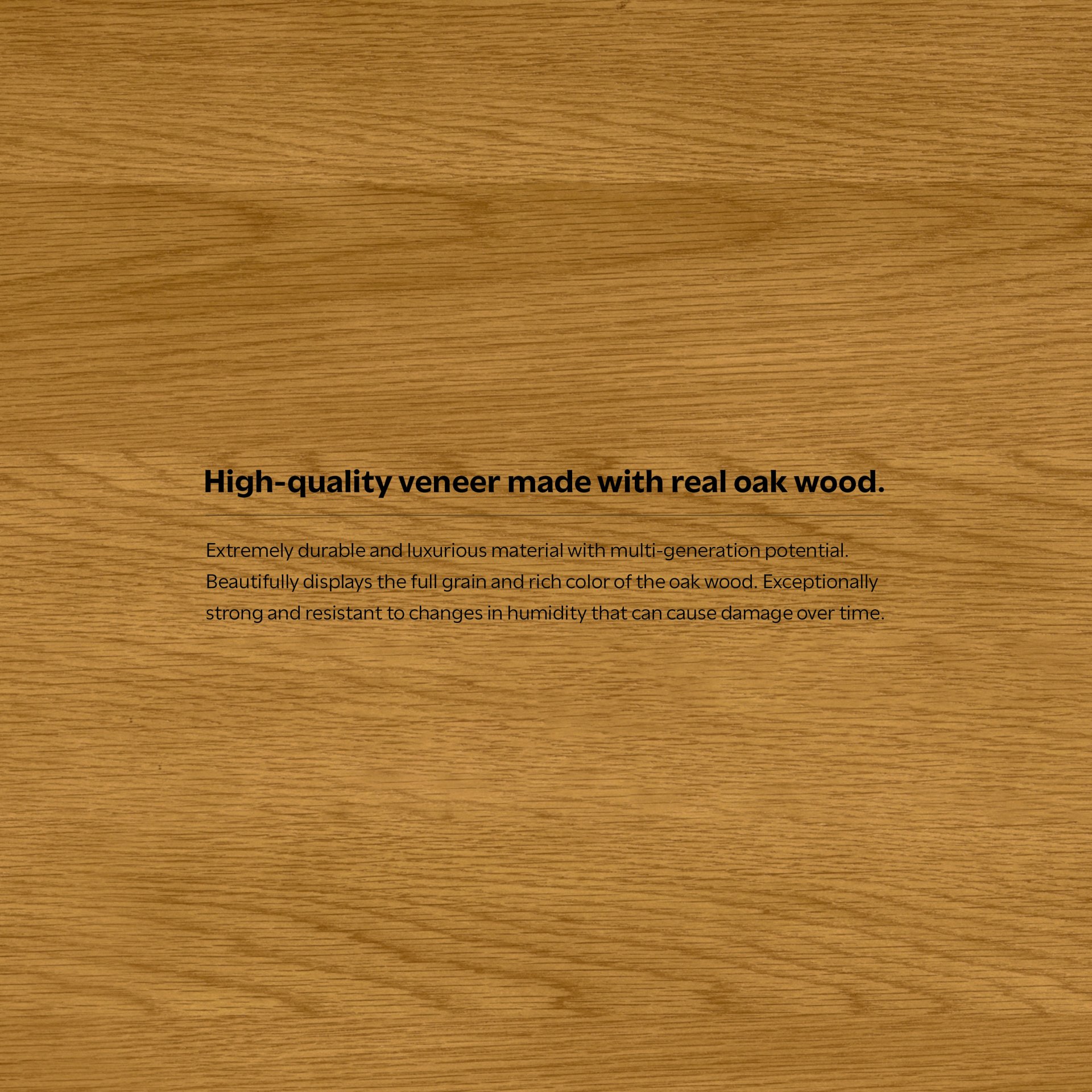 Hunter - TV Media Stand - Oak Veneer - Image 13