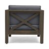 Brava - Modern Club Chair With Water Resistant Cushions - Gray - Image 10