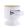 Otith - Accent Table With Display And Utility Function - White - Image 6