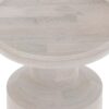 Haynes - Wooden Accent Table - White Wash - Image 5