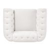 1 Seater Sofa For Living Room - White - Image 13