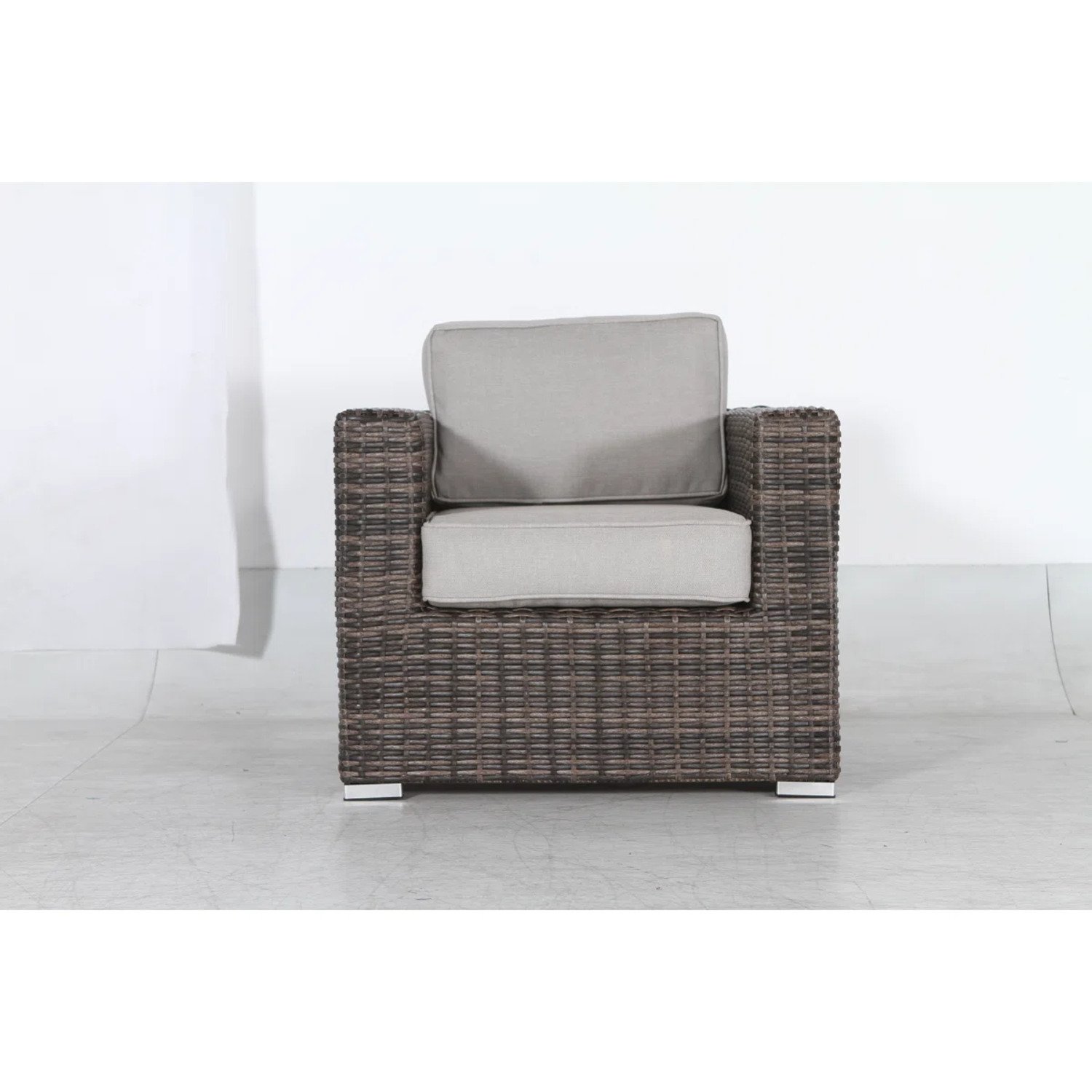 7 Person Seating Group With Cushions - Brown - Image 7