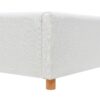 Miramar - Queen Cushion Back Headboard Platform Bed Frame - Antique White - Image 5