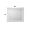 Naima II - High Gloss Mirror - White - Image 4