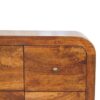 Darcy - 3 Over 3 Drawer Chest - Brown - Image 2