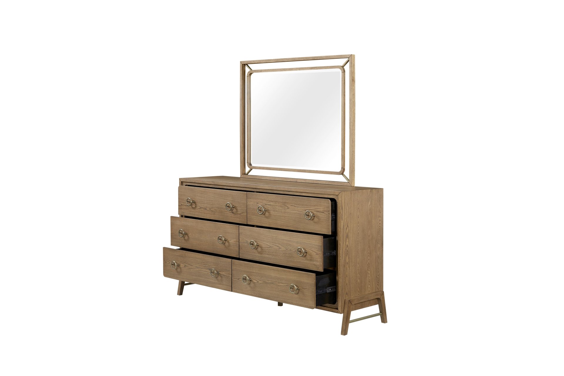 6 Drawer Dresser - Latte - Image 3