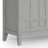 Bedford - Sideboard Buffet And Wine Rack - Fog Gray - Image 9