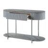 Yukino - High Gloss Sofa Table - Gray - Image 2