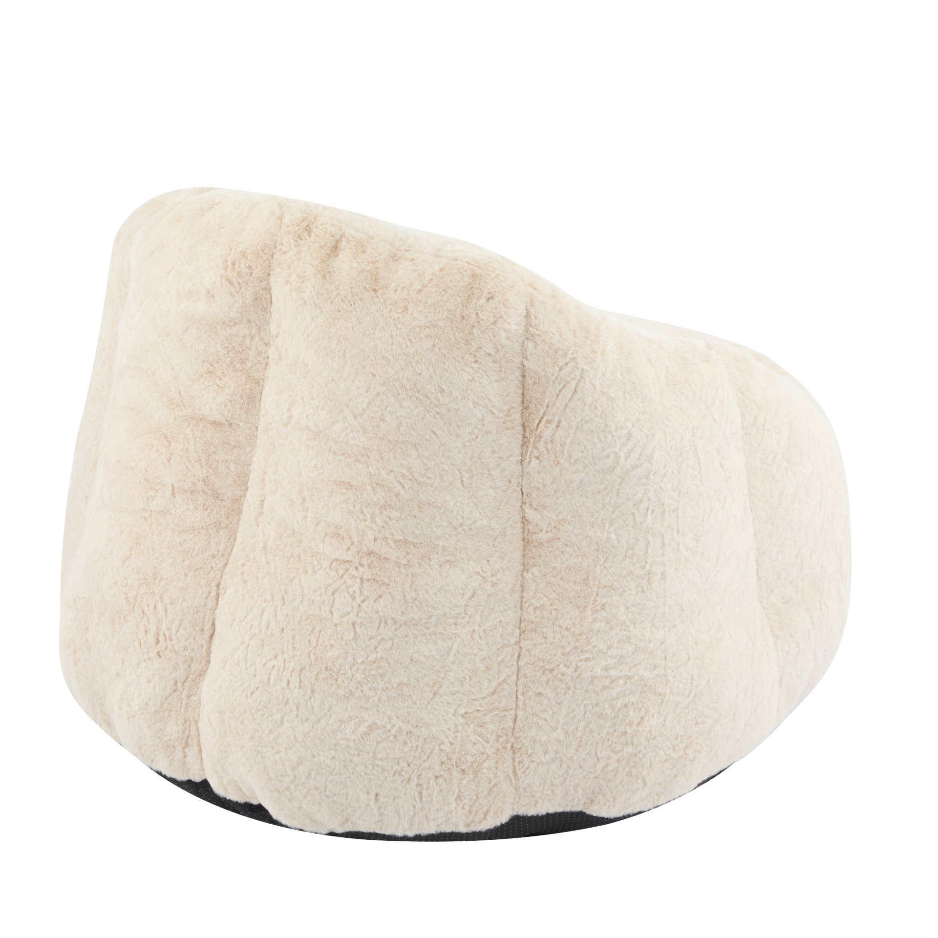 Albi - Indoor Cozy Armchair Style Bean Bag - Beige - Image 9