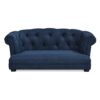 Kiki - Chesterfield Dog Sofa Bed Medium - Pacific Blue - Image 2