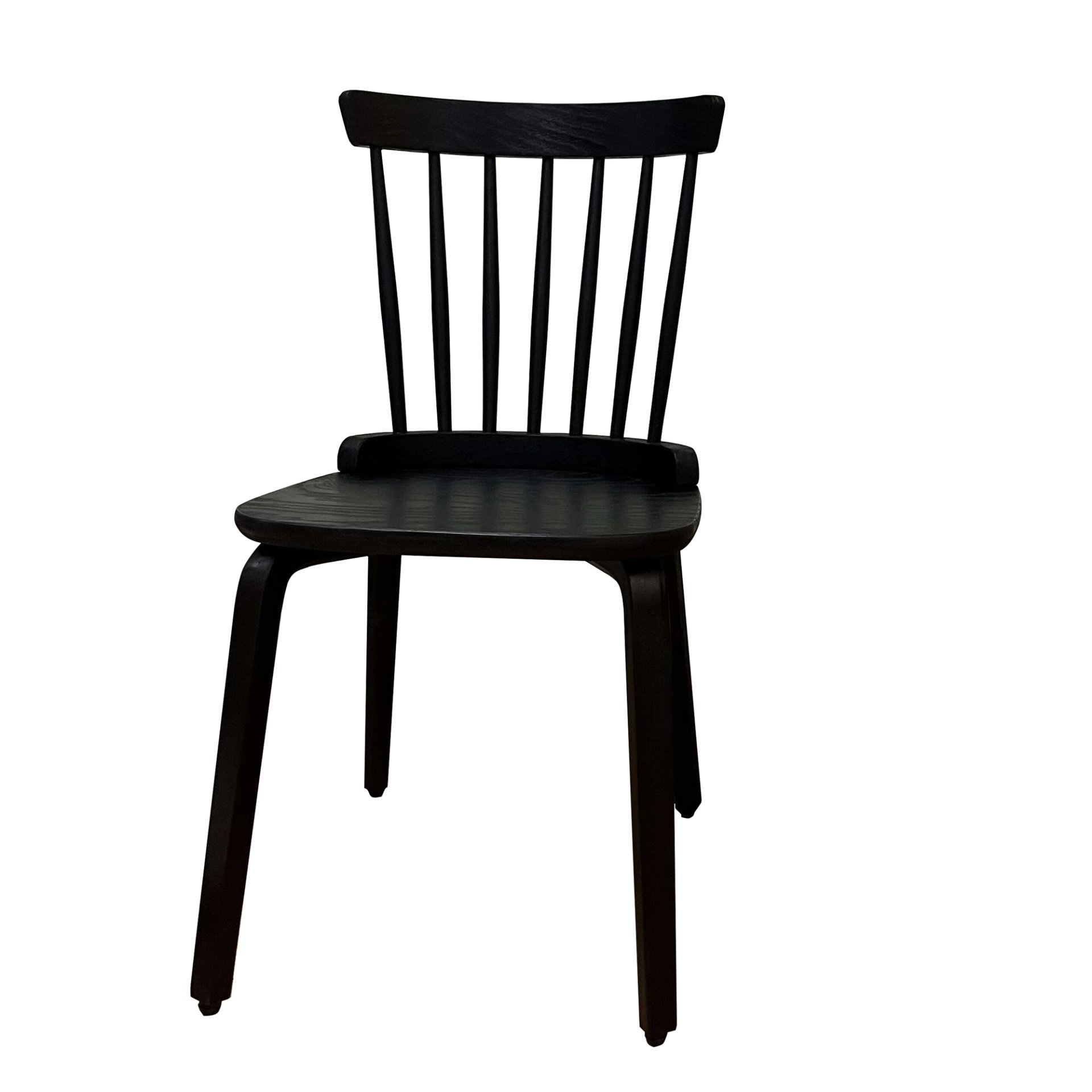 Wood Slat Windsor Chair (Set of 2) - Back - Image 3