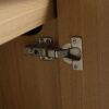 Original Wall Mounted Bathroom Vanity With Resin Sink And 3 Soft Closing Doors Plywood - Oak - Image 14