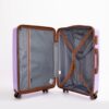 5 Piece Set (20"24"28 +A Travel Bag And A Toiletry Bag), Pp Hardshell Carry On Luggage Set With Tsa Lock Carry On Suitcase Luggage Durable Suitcase - Purple - Image 20
