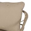 Bruce - Outdoor Club Chair Set With Water Resistant Cushions Rattan And Iron - Brown - Image 13