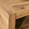 Modern Minimalist Rectangular Coffee Table Measuring Embodies The Simple Charm Of Mid Century Aesthetics, Adding A Touch Of Elegance To Your Living Room - Natural Wood - Image 18
