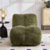 Creative Bean Bag Sofa Chair With High Quality Sponge Filling - Olive Green - Image 5