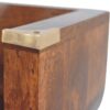 Indira - Floating Console Table - Chestnut - Image 8