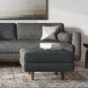 Morrison - Ottoman - Charcoal Gray - Image 7