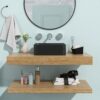Rectangular Vessel Bathroom Sink - Matte Black - Image 5