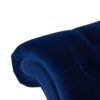 Samuel - Tufted Roll Arm Chaise Lounge - Navy Blue - Image 6