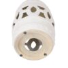 Elegant Glazed Ceramic Drum Stool Indoor / Outdoor Side Table Accent Garden Stool - White - Image 11