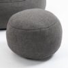 Bedding Bean Bag Sofa Chair High Pressure Foam Bean Bag Chair Adult Material With Padded Foam Padding Compressed Bean Bag With Footrest - Gray - Image 20