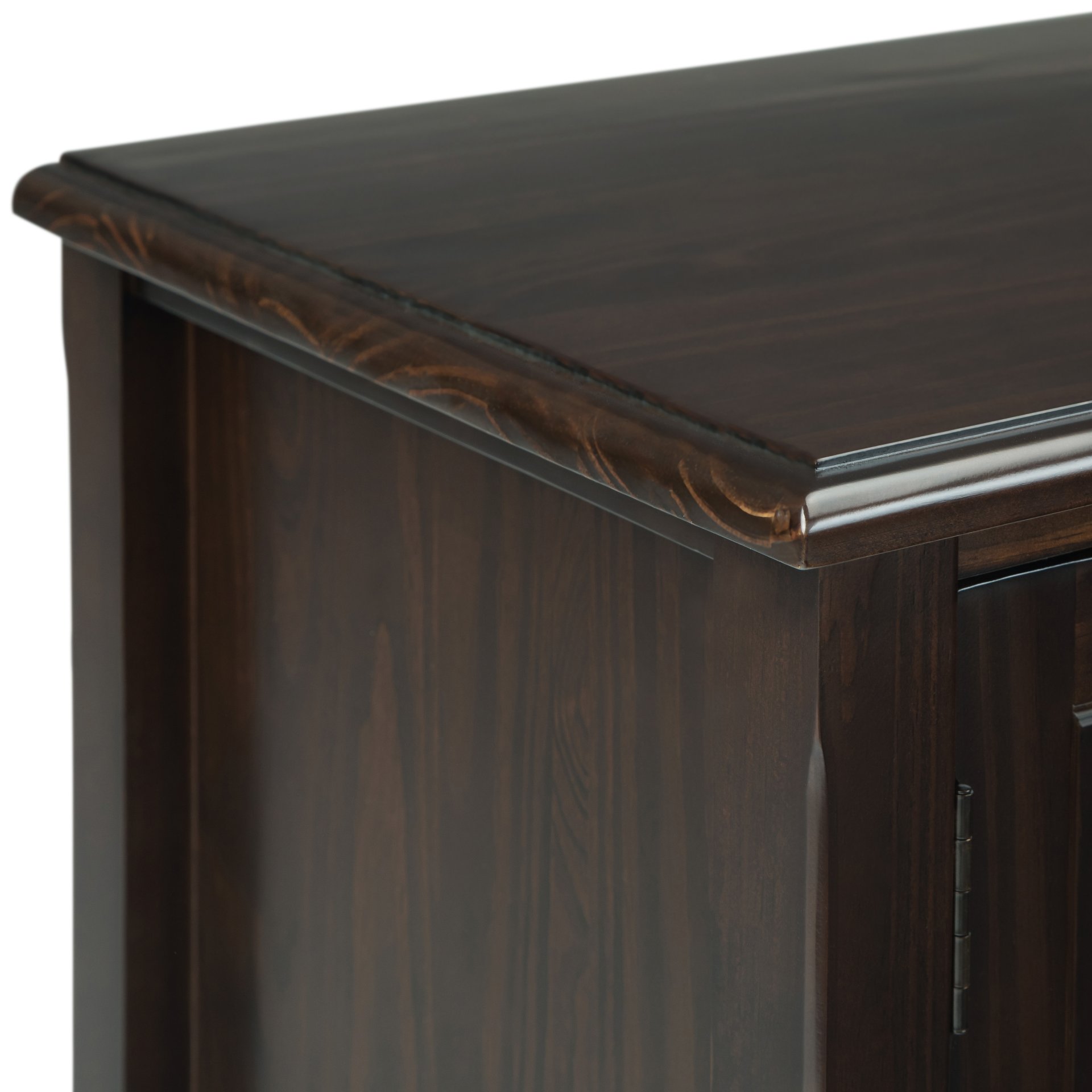 Burlington - TV Media Stand - Mahogany Brown - Image 3