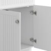 Beckham - Laundry Cabinet With Faucet And Stainless Steel Sink - White - Image 5