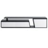 Modern, Minimalist Rectangle Extendable TV Stand, TV Cabinet With 2 Drawers And 1 Cabinet For Living Room, Up To 100" - Black - Image 9