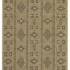 Earth - 2'7" X 7'3" Indoor, Outdoor Area Rug - Jute / Black - Image 2