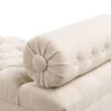 Lewis Bolster - Arm Entryway Bench - Sky Neutral Beige - Image 2