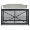 Heavy Duty Large Dog Crate Furniture For Large Medium Dog, Farmhouse Wooden Dog Kennel Indoor End Table, Decorative Pet House For Large Dogs - Gray - Image 7