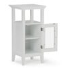 Acadian - Floor Storage Cabinet - Pure White - Image 2