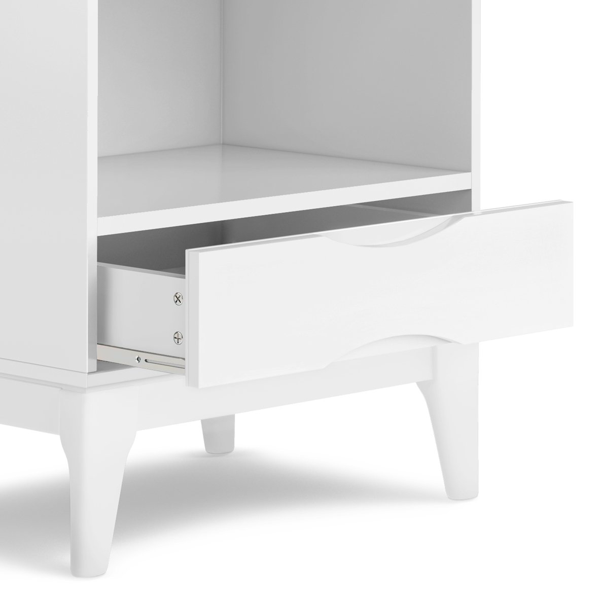Harper - Bookcase With Storage - White - Image 4