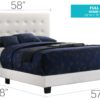 Caldwell - Full Bed - White - Image 5