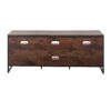 Folia - Contemporary TV Stand - Walnut / Black - Image 5