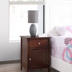Izzy - Nightstand For Modern Spaces - Cappuccino
