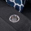 Cooper - 7 Piece Reversible L-Shape Sectional Sofa & Comfort Ottoman And Cupholder - Dark Gray - Image 6