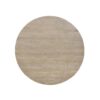 Round Dining Table With Pedestal Base - Cream - Image 6